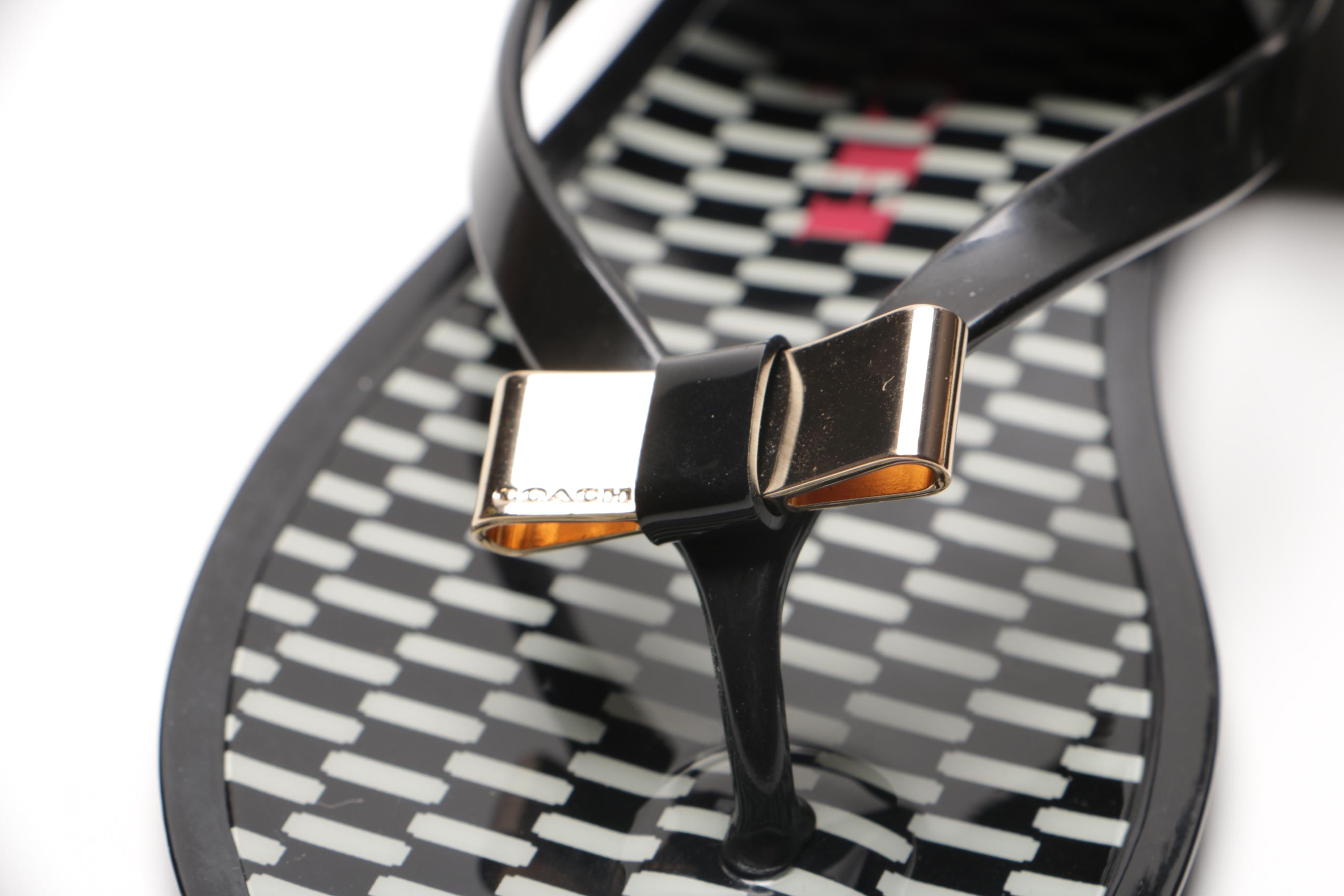 Coach Landon Jelly Sandals