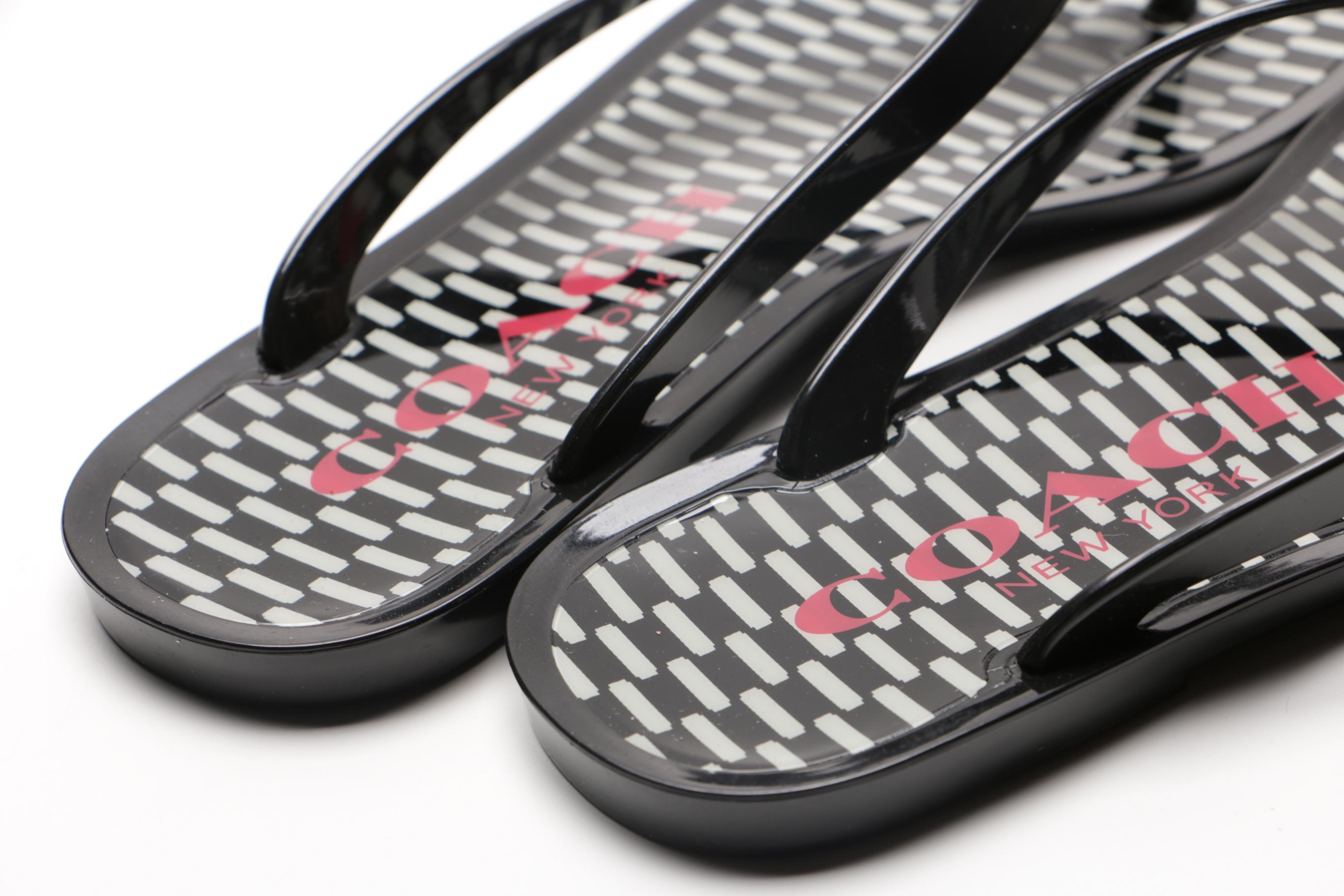 Coach Landon Jelly Sandals