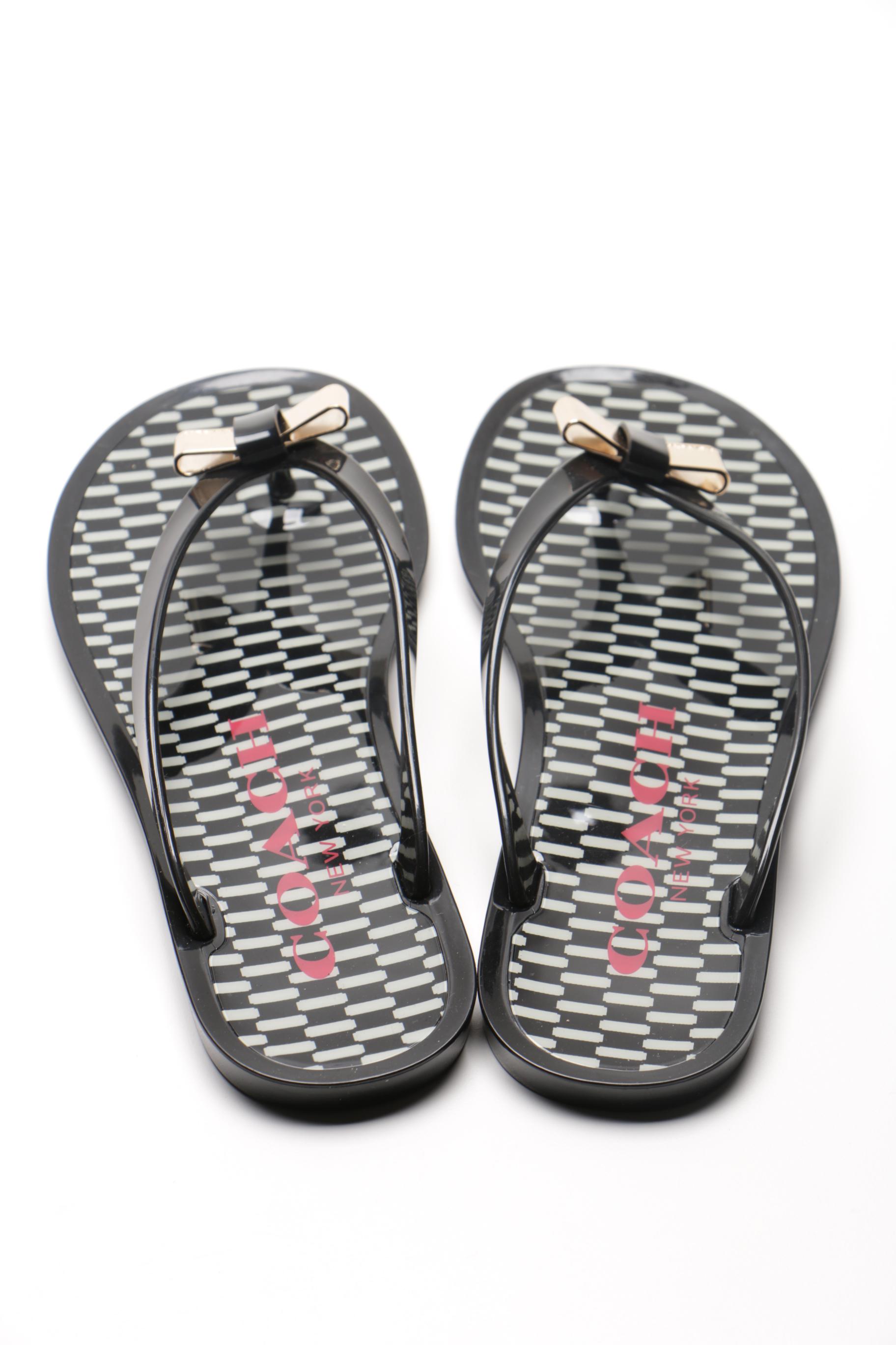 Coach Landon Jelly Sandals
