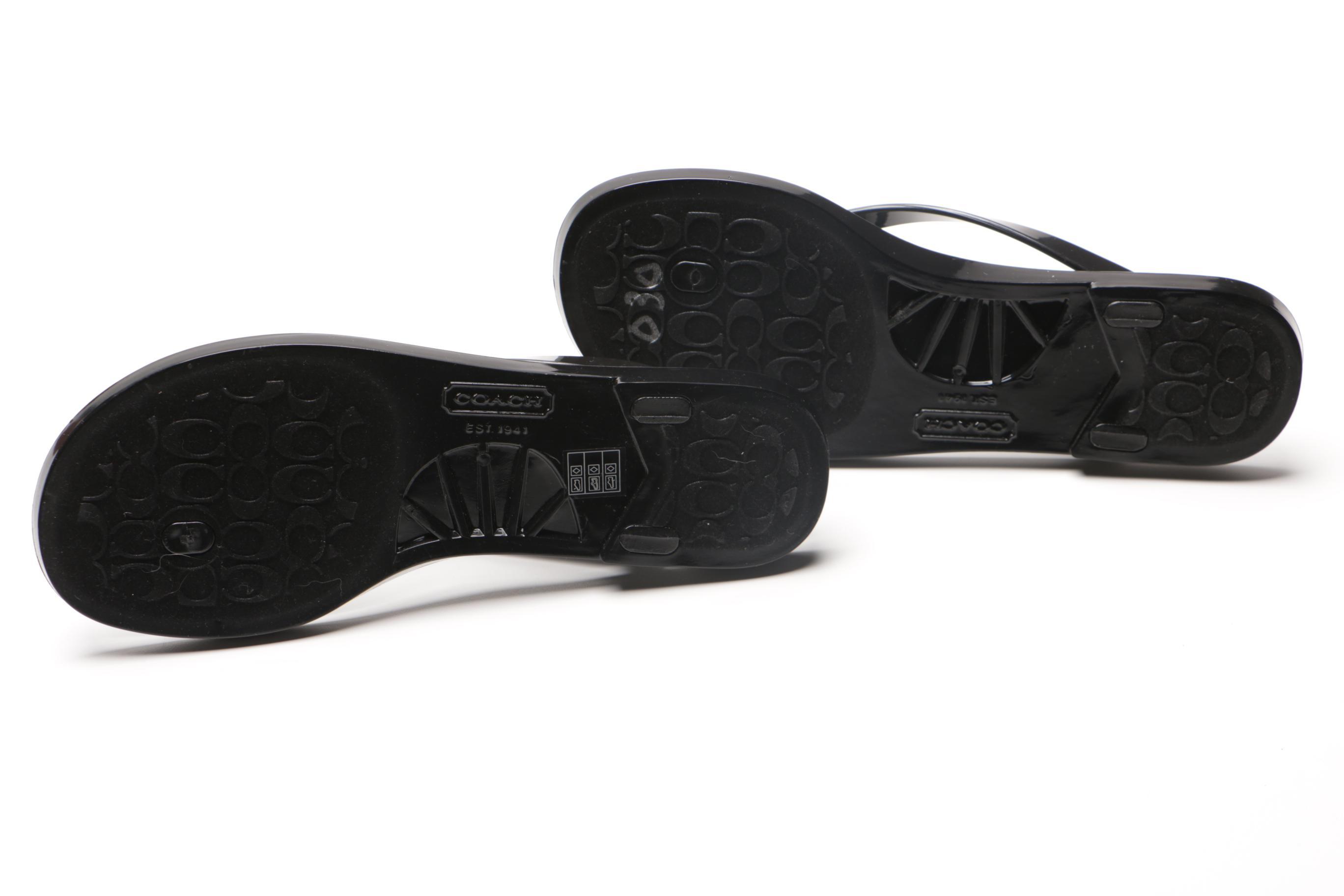 Coach Landon Jelly Sandals