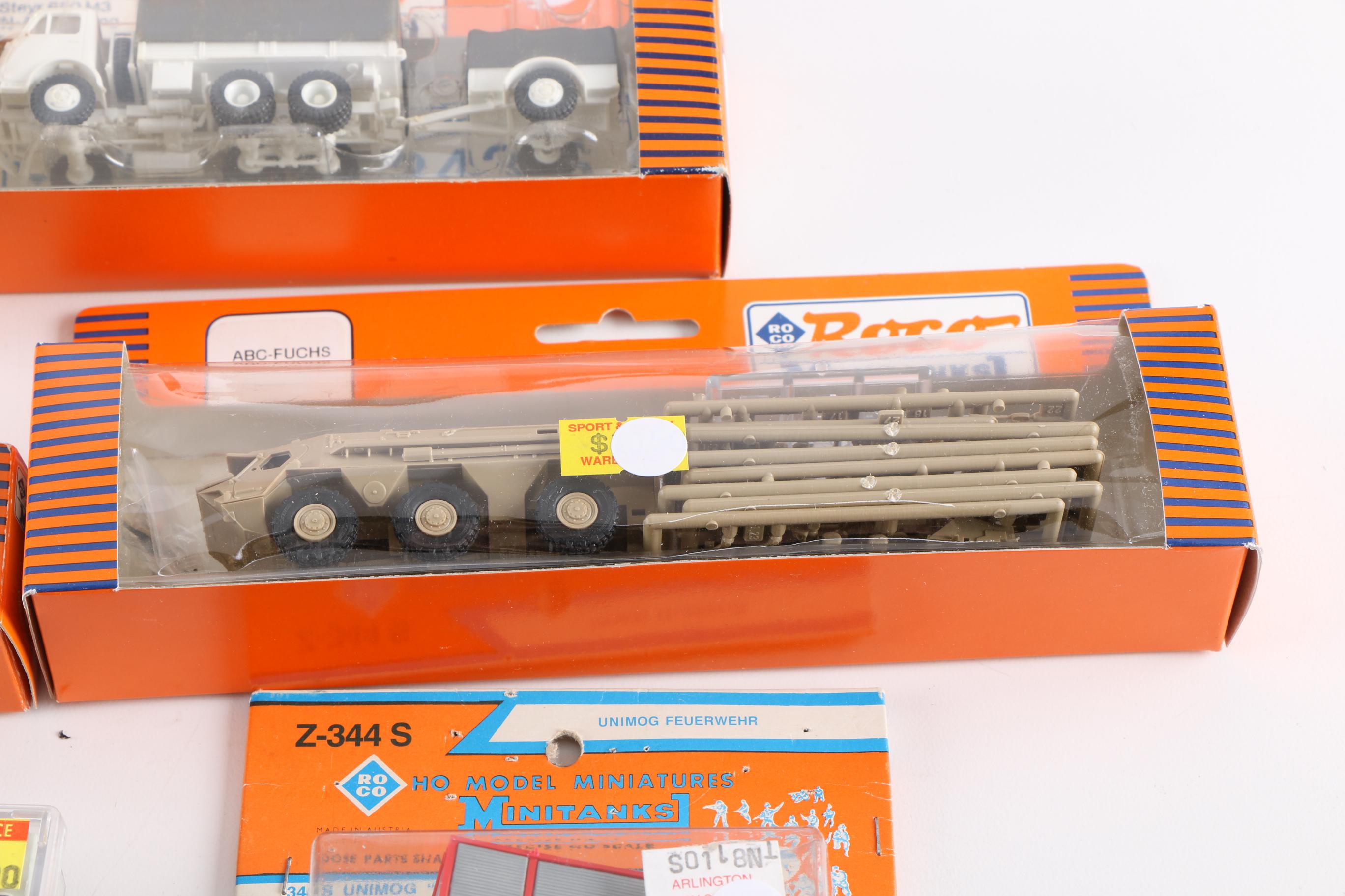 Roco Miniature Vehicles