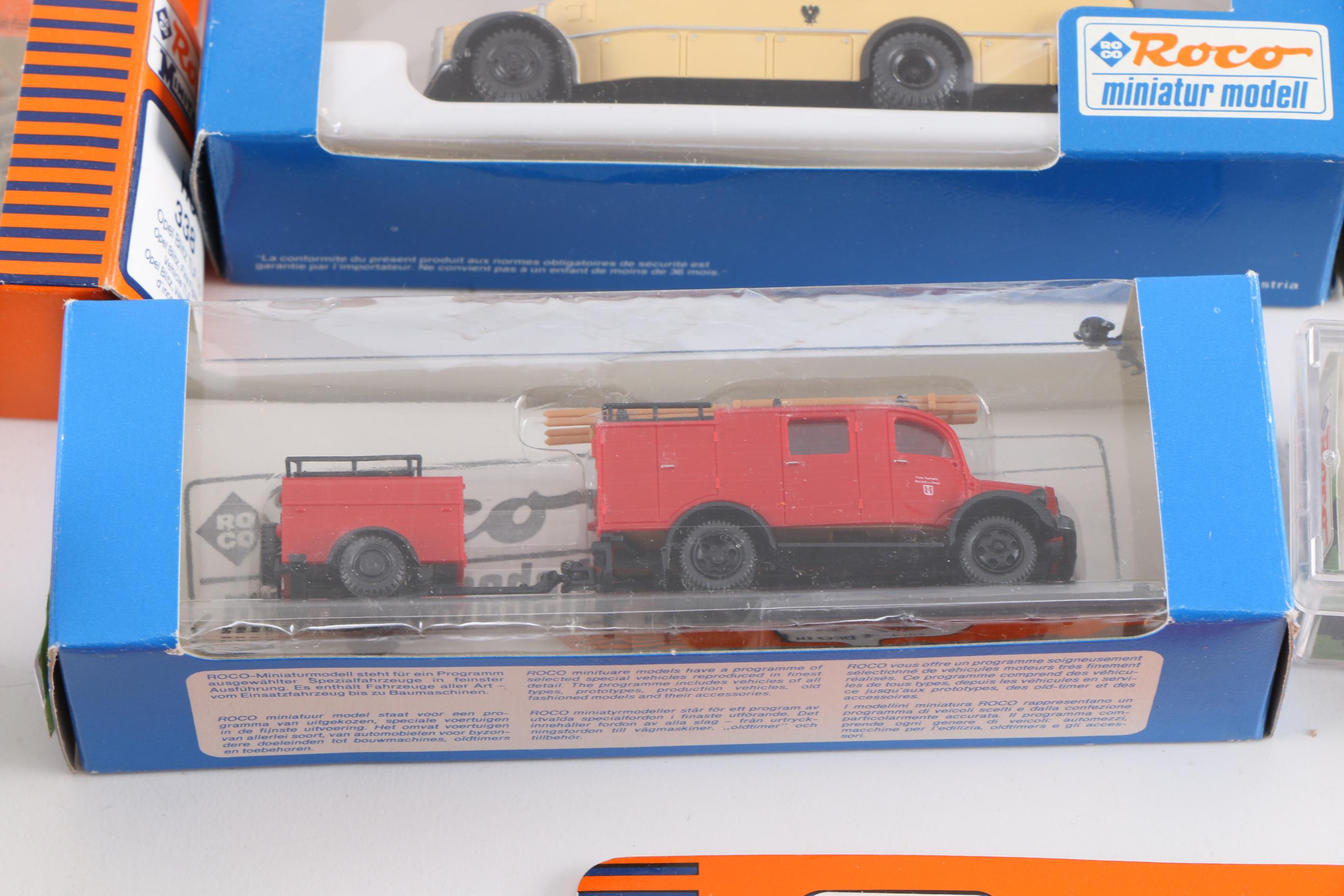 Roco Miniature Vehicles