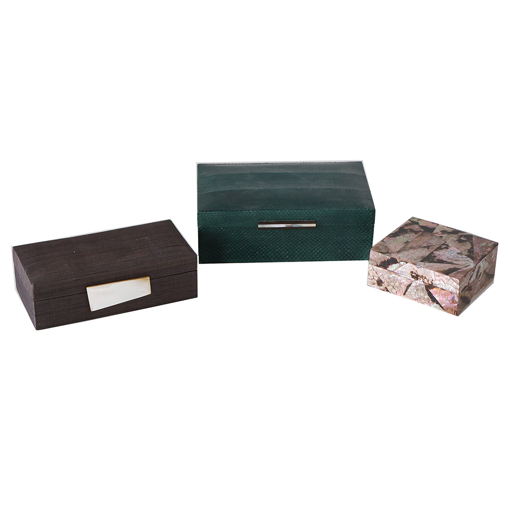 Trinket Boxes Featuring Mother of Pearl