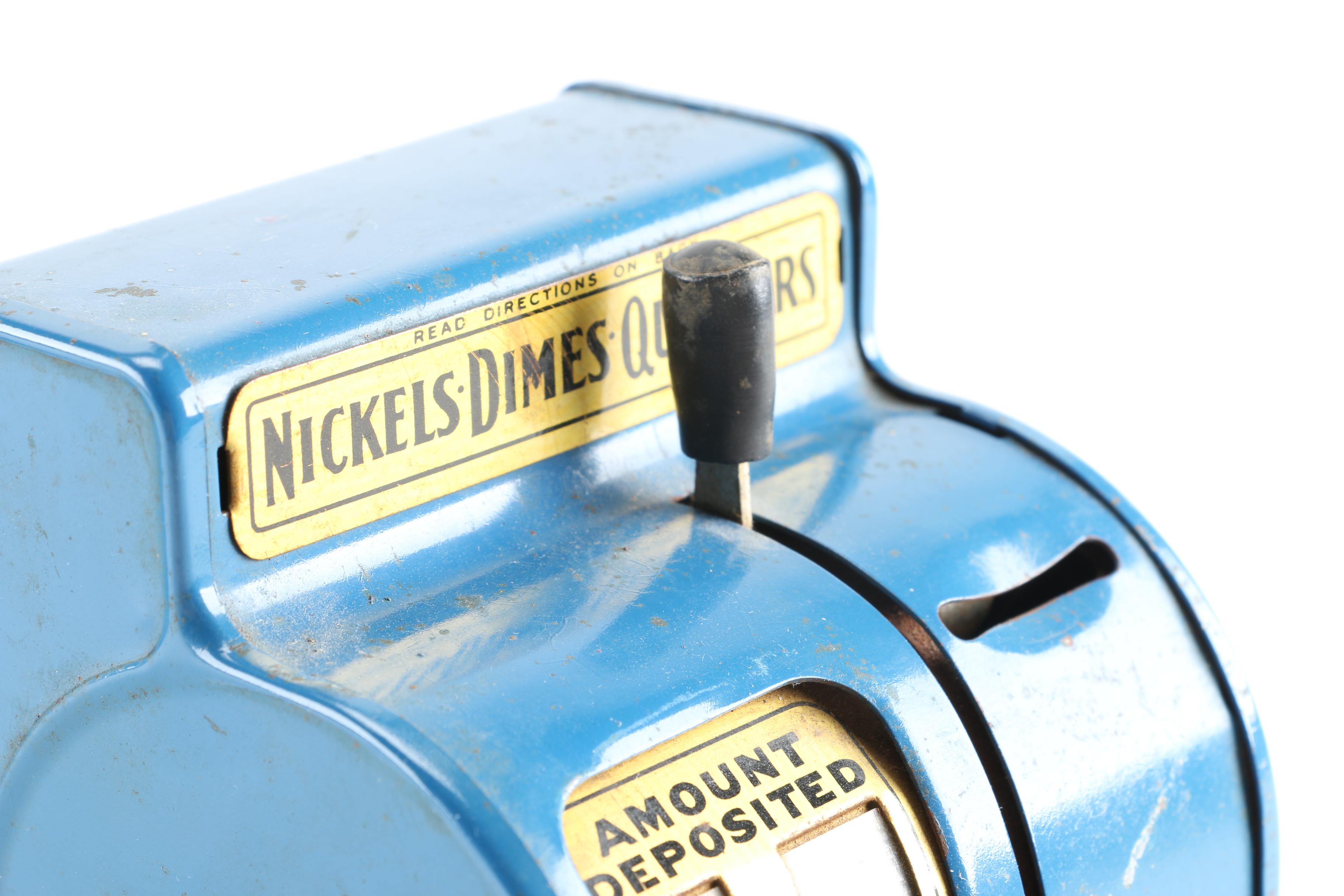 Uncle Sam's 3 Coin Register Toy Banks