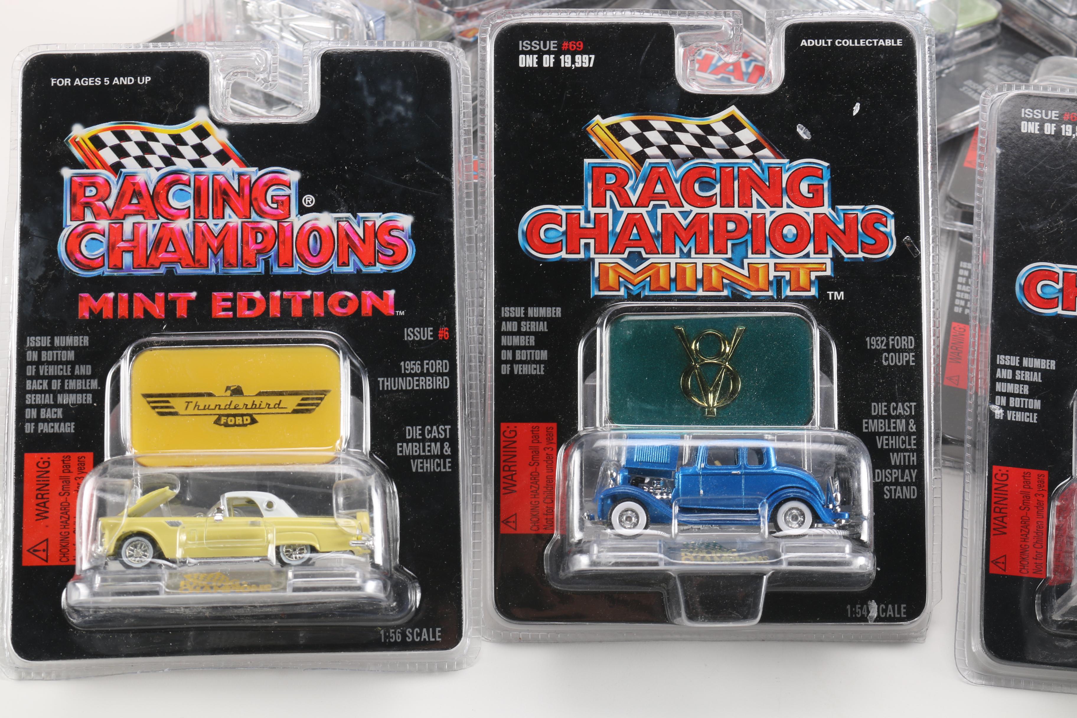 Assortment of Ford Racing Champions Die-Cast Cars