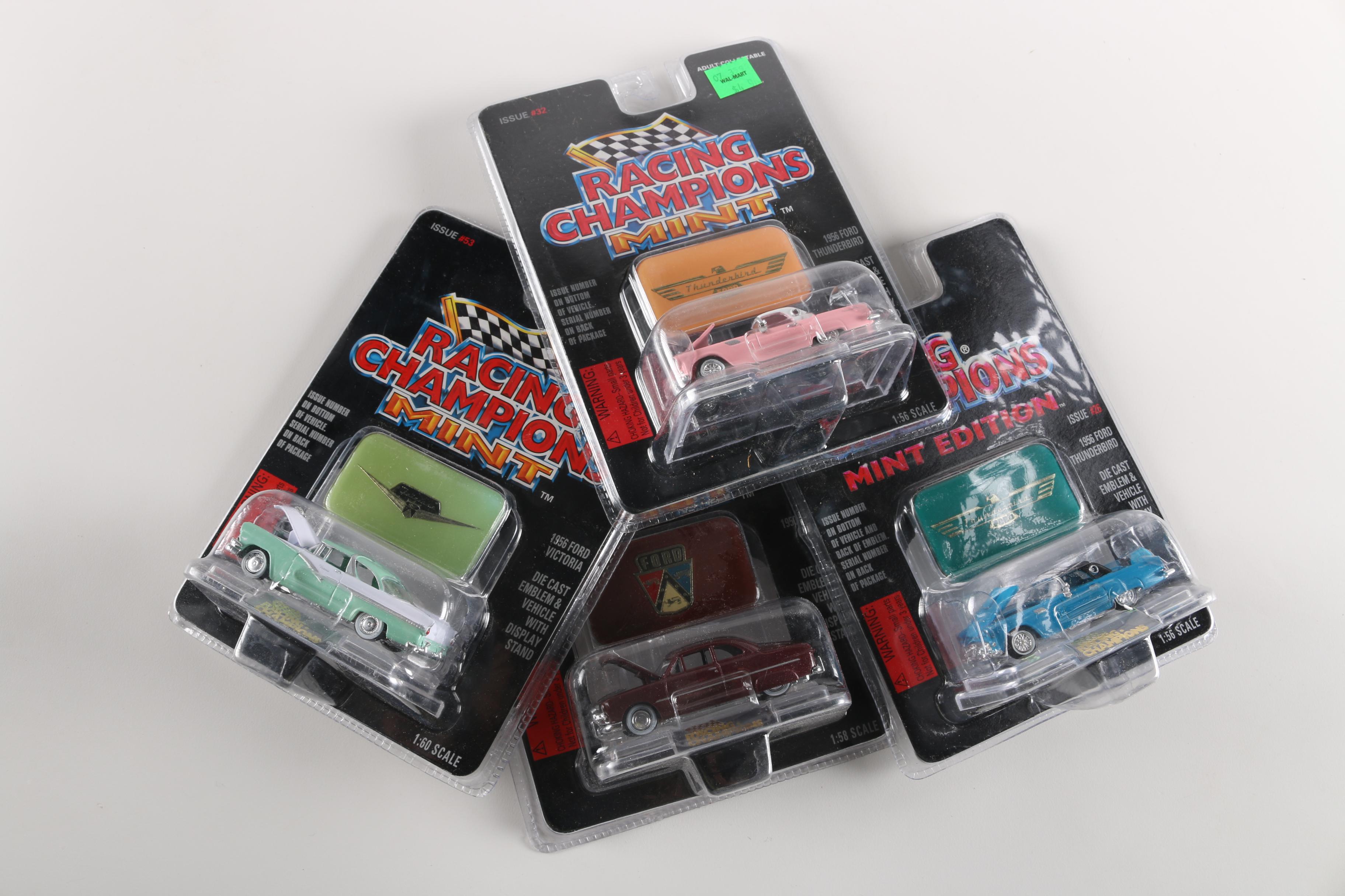 Assortment of Ford Racing Champions Die-Cast Cars