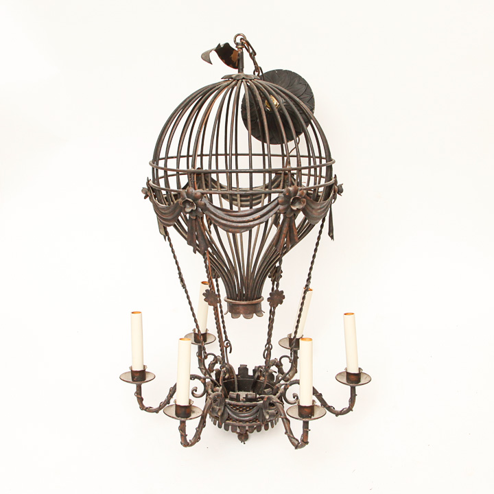 Victorian Inspired Hot Air Balloon Chandelier