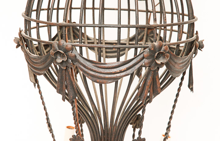 Victorian Inspired Hot Air Balloon Chandelier