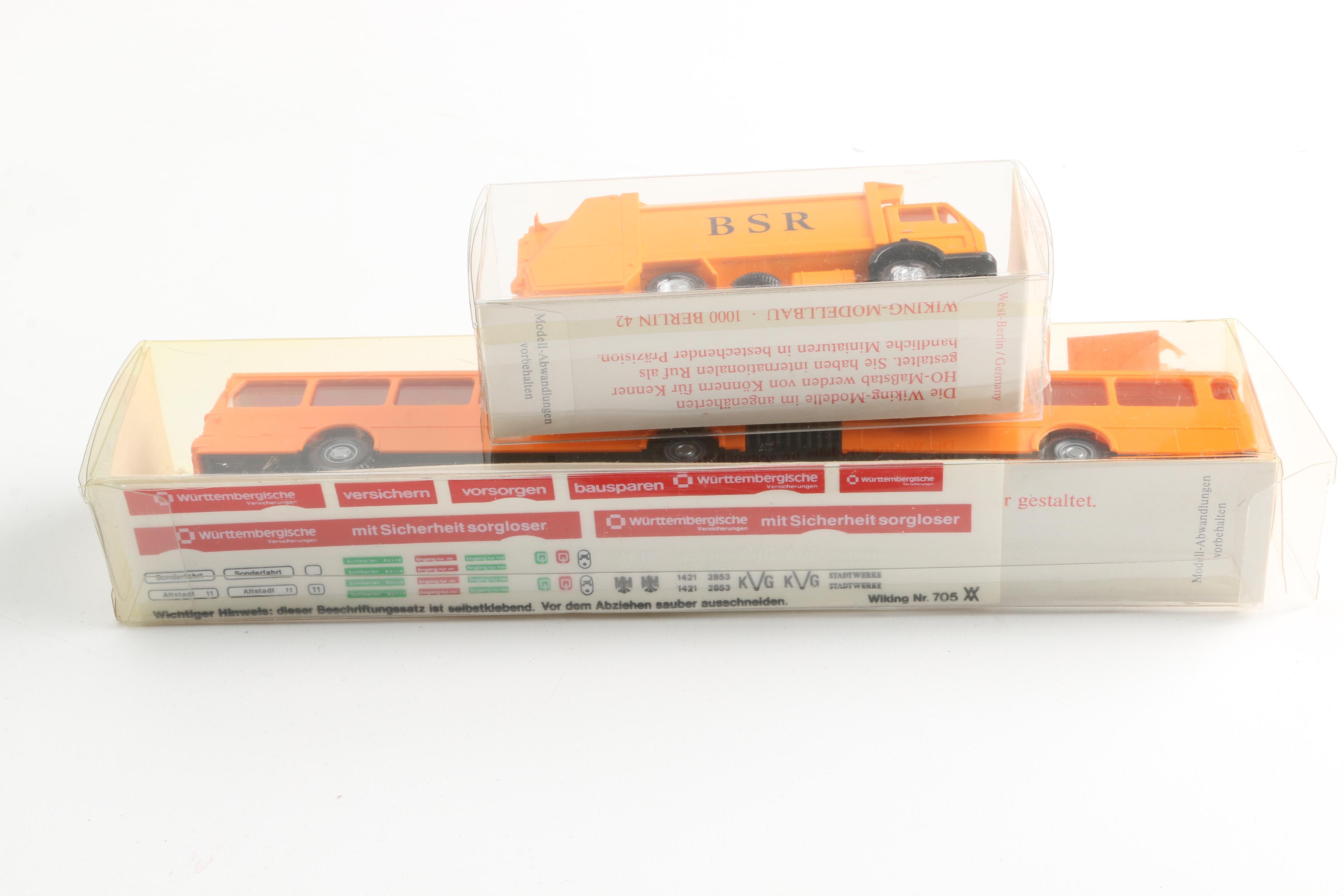 Wiking 1:87 Scale Model Cars