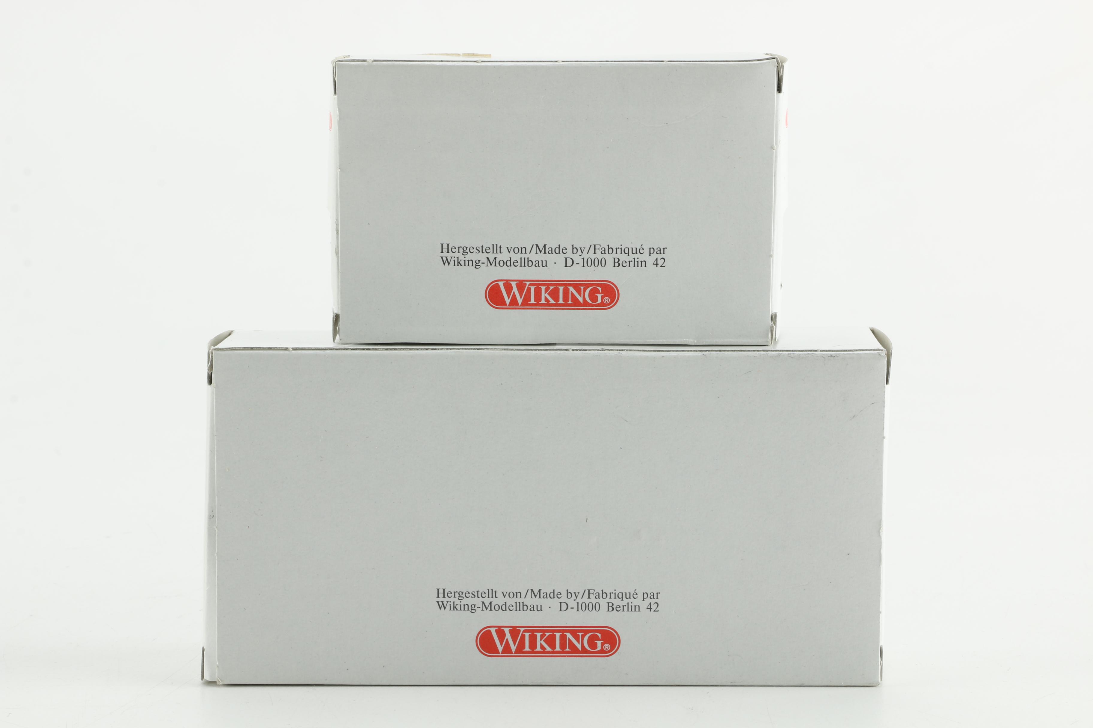 Wiking 1:87 Scale Model Cars