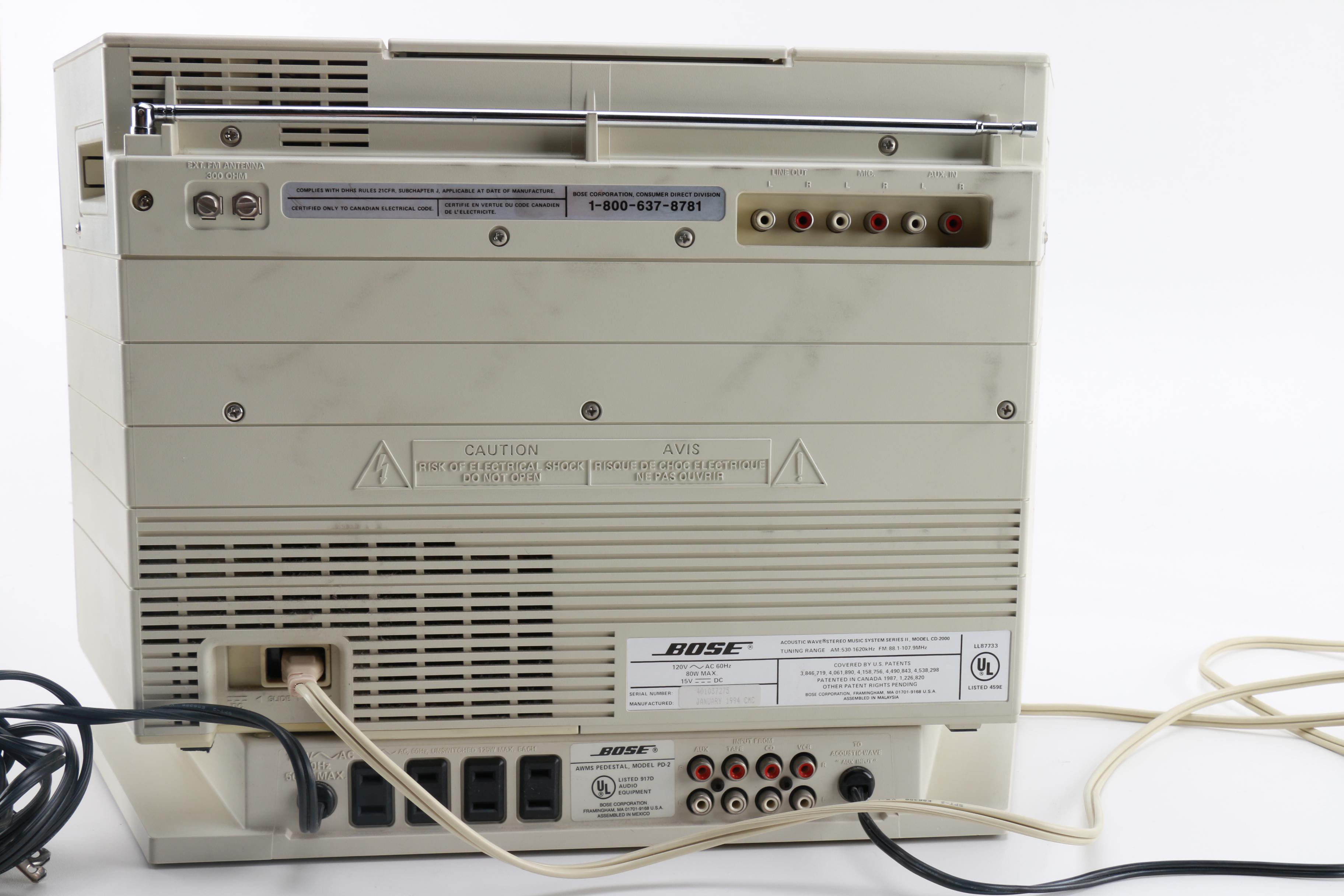 Bose CD-2000 Acoustic Wave Stereo System