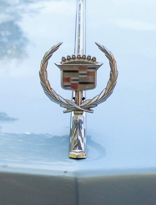 Blue 1975 Cadillac Coupe DeVille