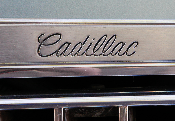 Blue 1975 Cadillac Coupe DeVille