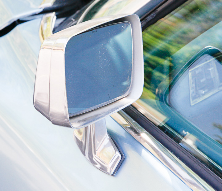 Blue 1975 Cadillac Coupe DeVille