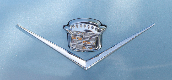 Blue 1975 Cadillac Coupe DeVille