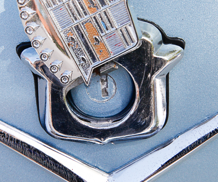 Blue 1975 Cadillac Coupe DeVille