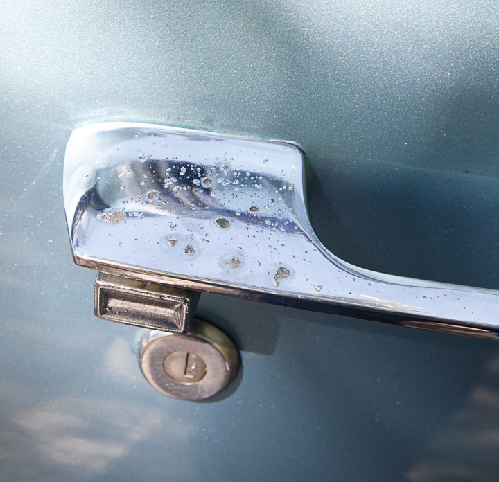 Blue 1975 Cadillac Coupe DeVille