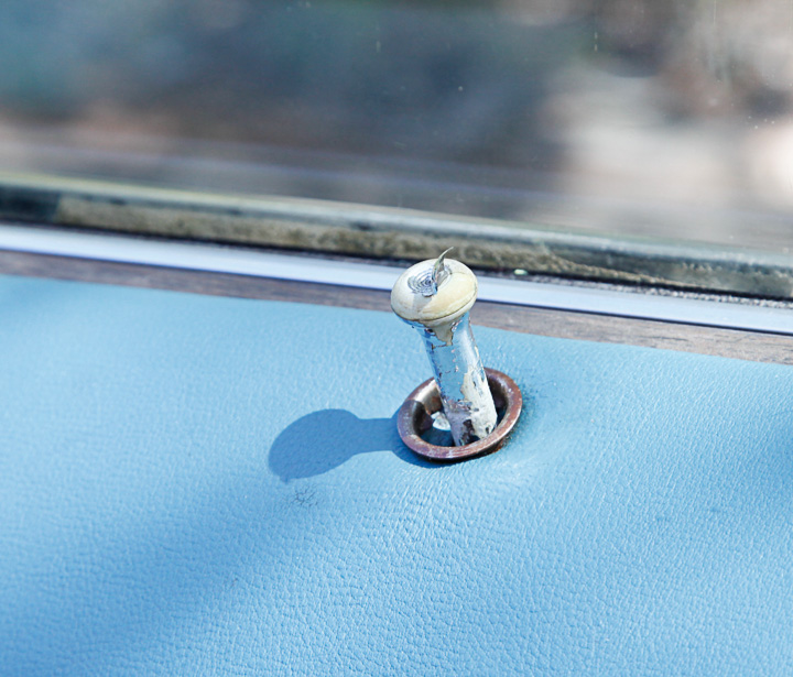 Blue 1975 Cadillac Coupe DeVille