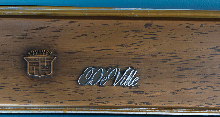 Blue 1975 Cadillac Coupe DeVille