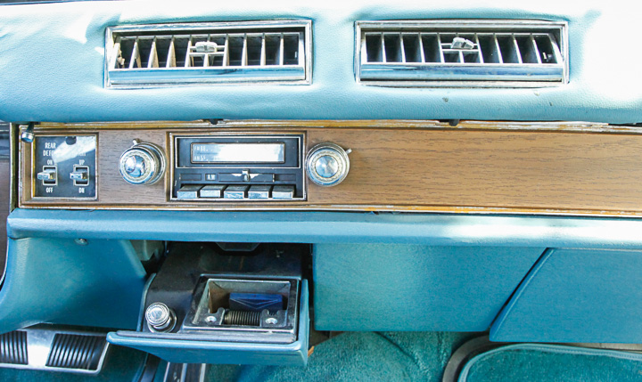 Blue 1975 Cadillac Coupe DeVille