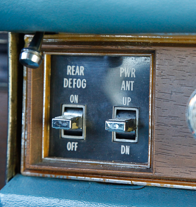 Blue 1975 Cadillac Coupe DeVille