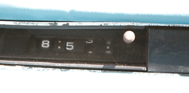 Blue 1975 Cadillac Coupe DeVille