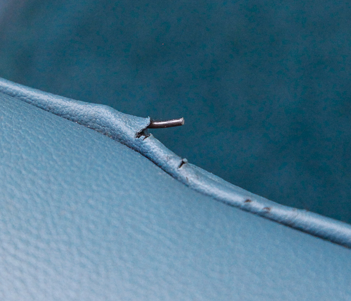 Blue 1975 Cadillac Coupe DeVille