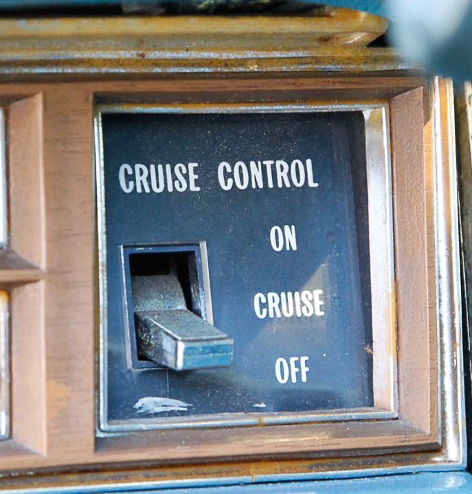 Blue 1975 Cadillac Coupe DeVille