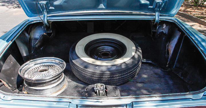 Blue 1975 Cadillac Coupe DeVille