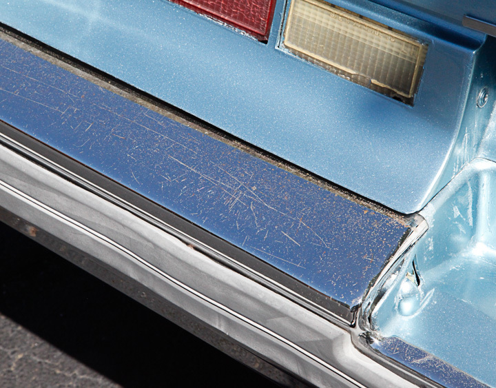 Blue 1975 Cadillac Coupe DeVille