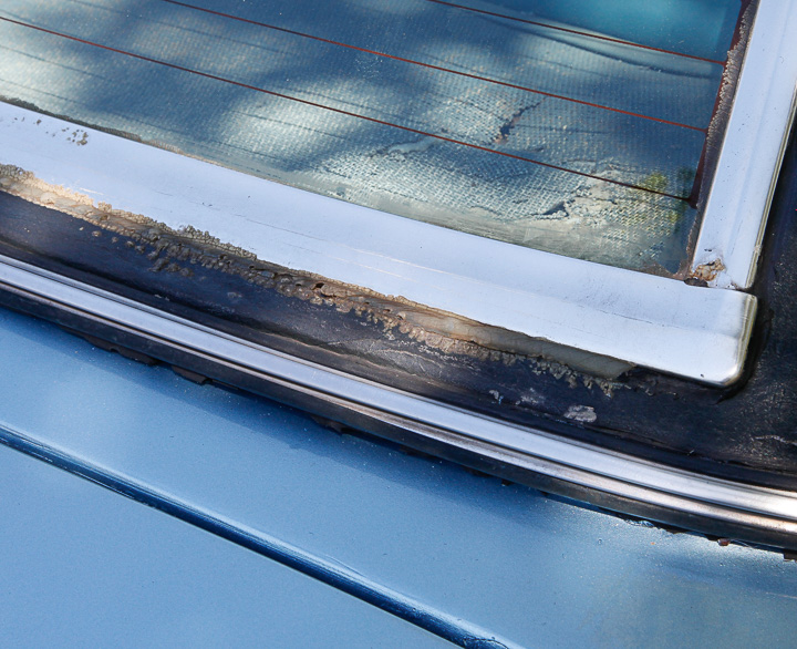 Blue 1975 Cadillac Coupe DeVille