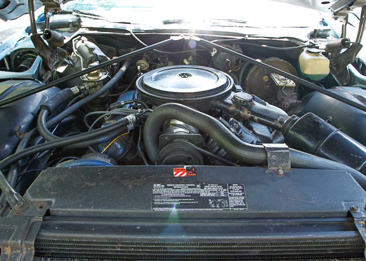 Blue 1975 Cadillac Coupe DeVille