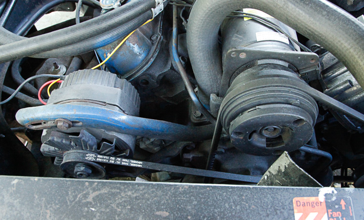 Blue 1975 Cadillac Coupe DeVille