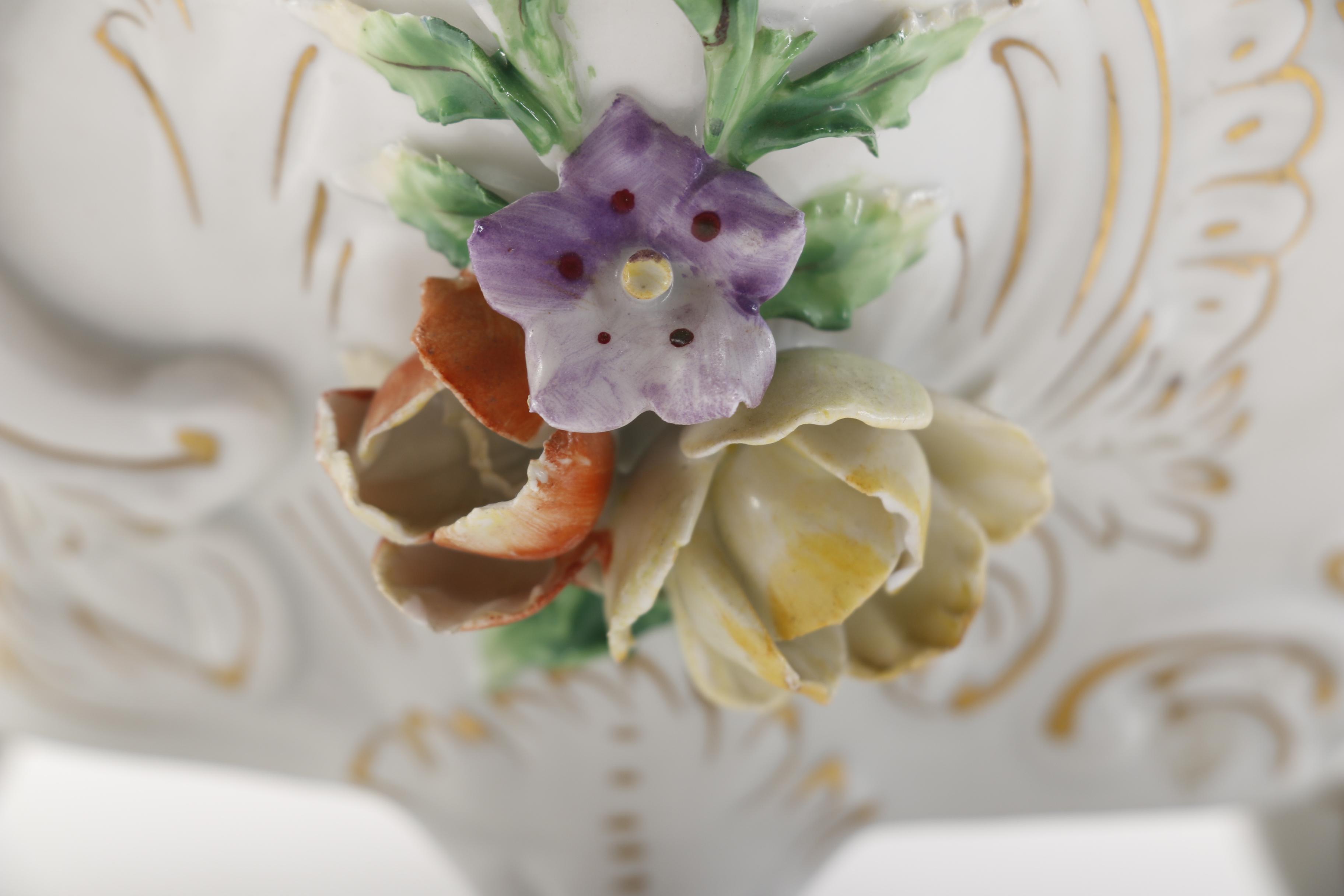 Dresden Porcelain Basket