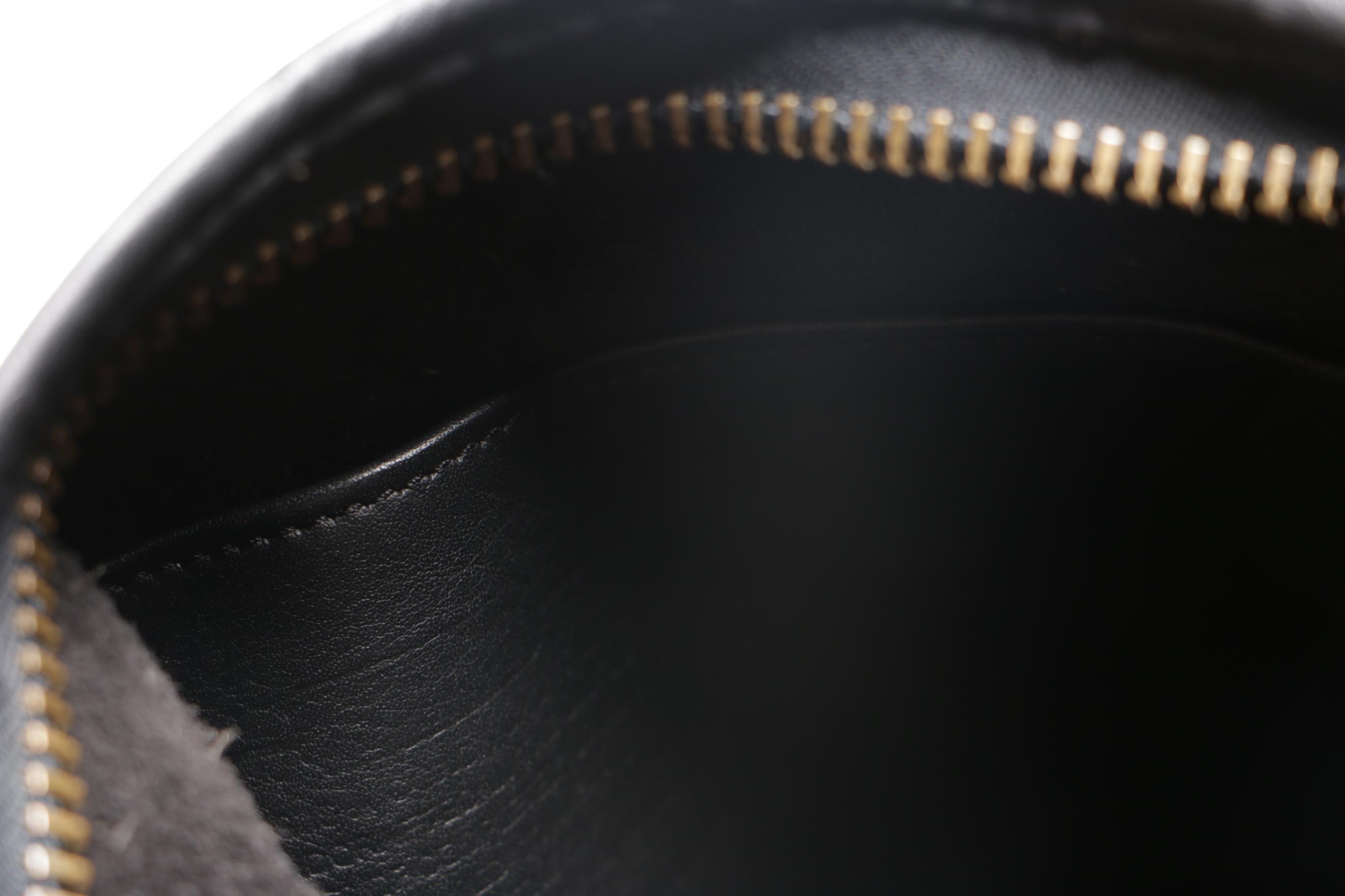 1980s Coach Janice Legacy Black Leather Bag