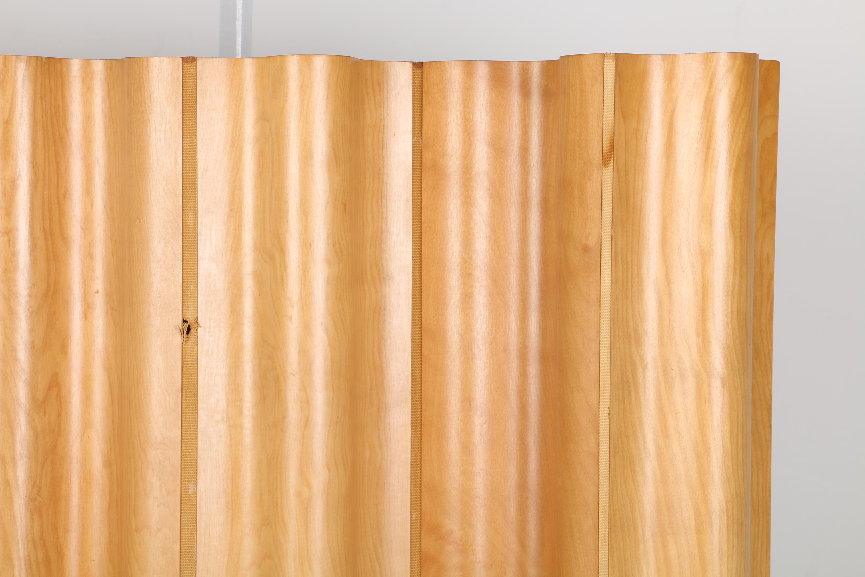 Charles and Ray Eames  "FSW-8" Wooden Folding Screen