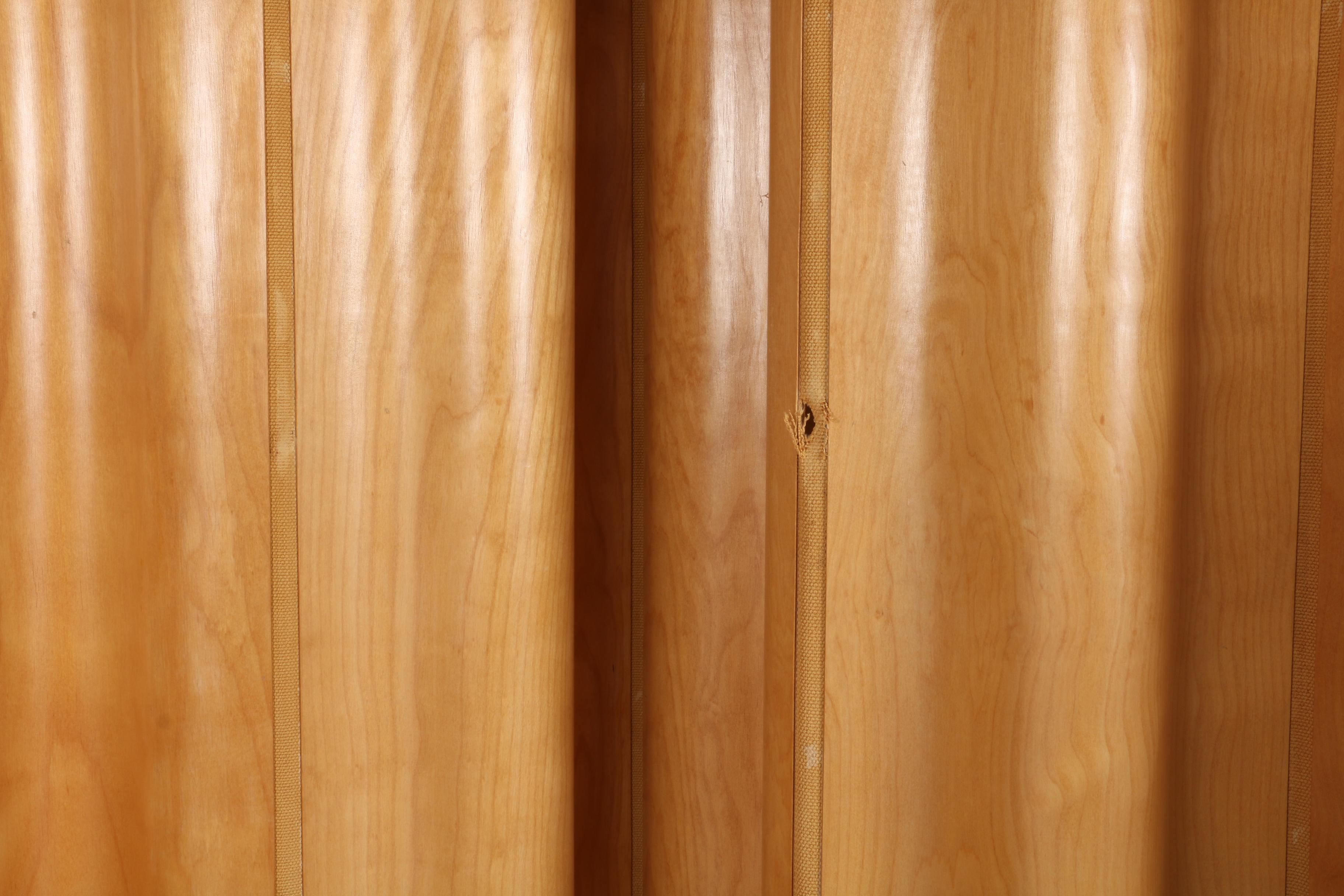 Charles and Ray Eames  "FSW-8" Wooden Folding Screen