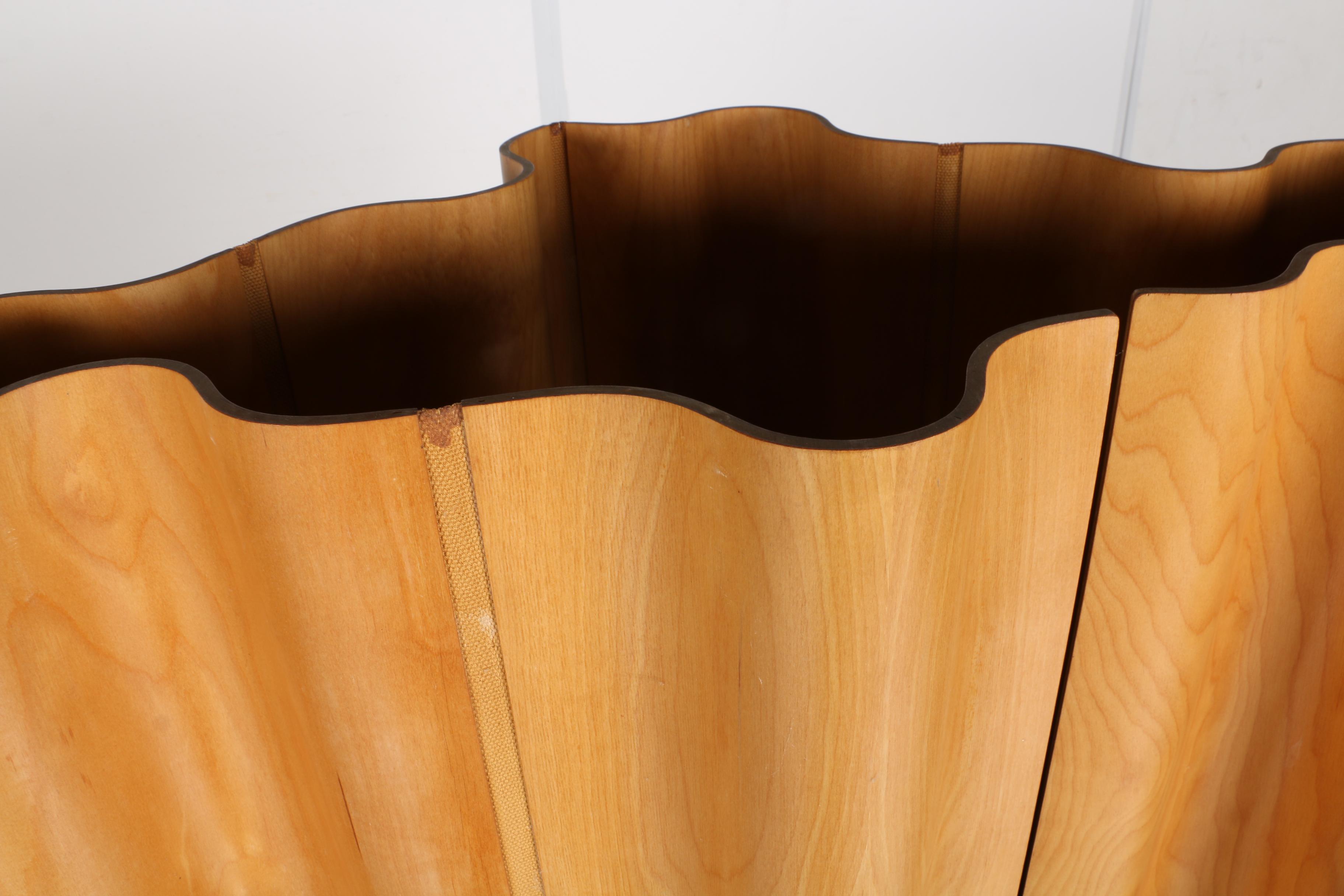 Charles and Ray Eames  "FSW-8" Wooden Folding Screen