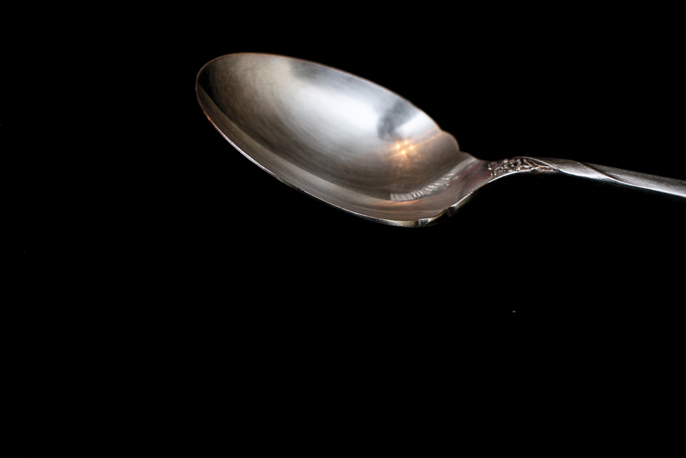 Community "White Orchid" Silver Plated Flatware Set Community