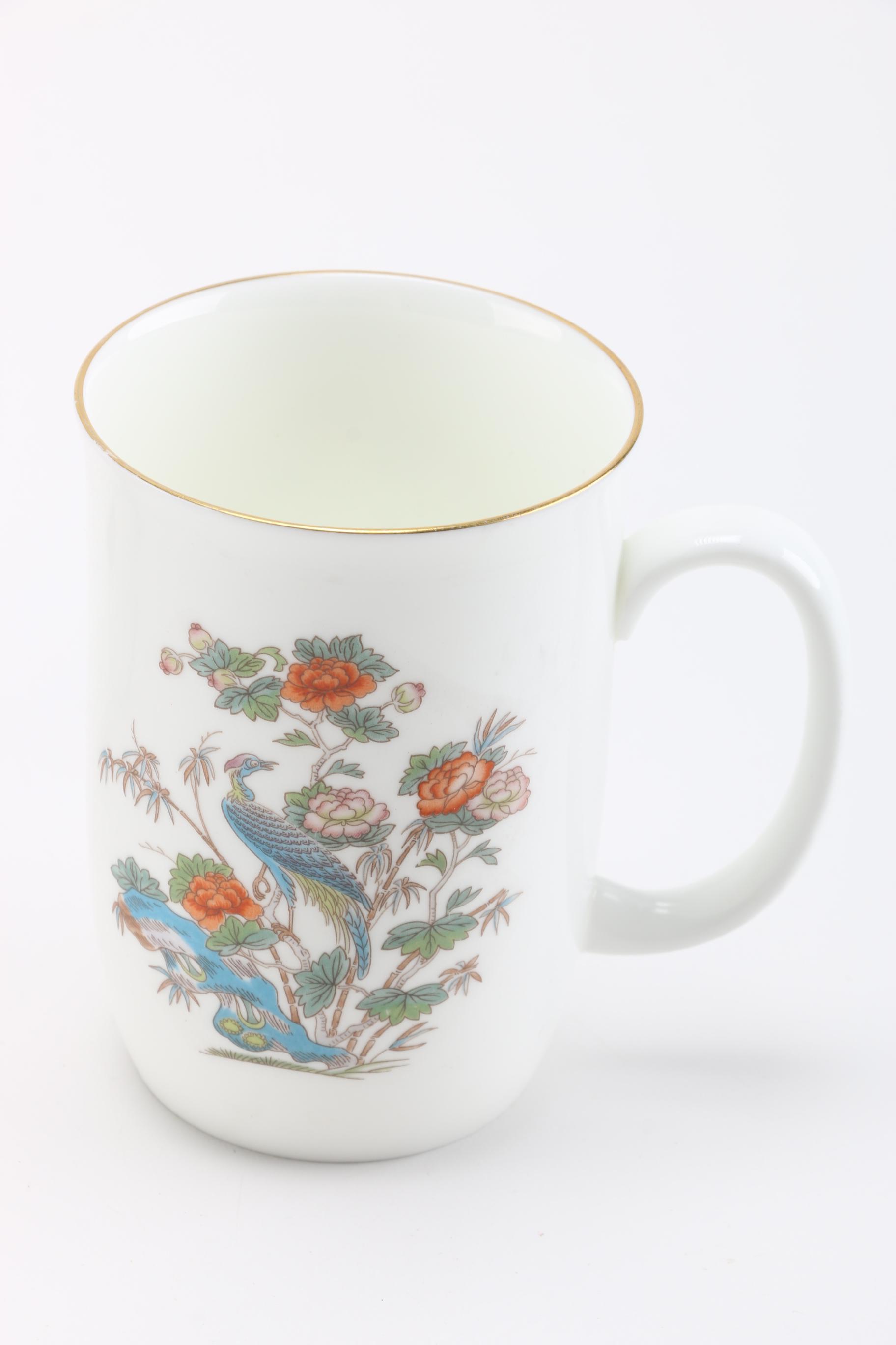 Wedgwood "Kutani Crane" Mugs