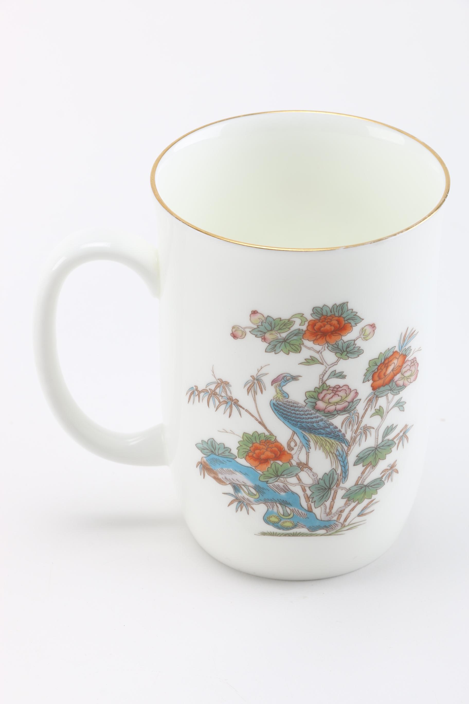Wedgwood "Kutani Crane" Mugs