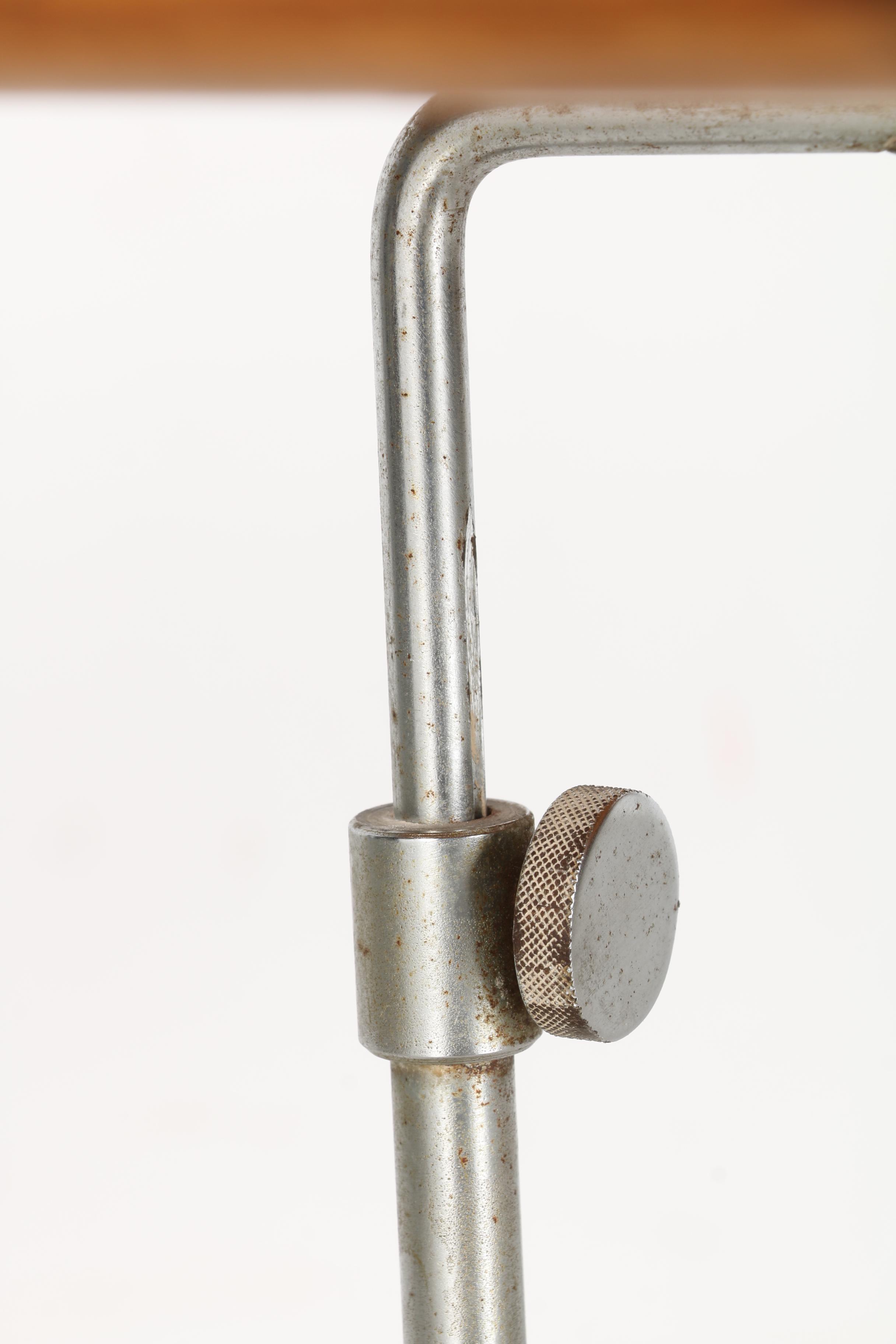 Mid Century Modern "4950" Bentwood Tray Tables by George Nelson for Herman Miller With Invoice