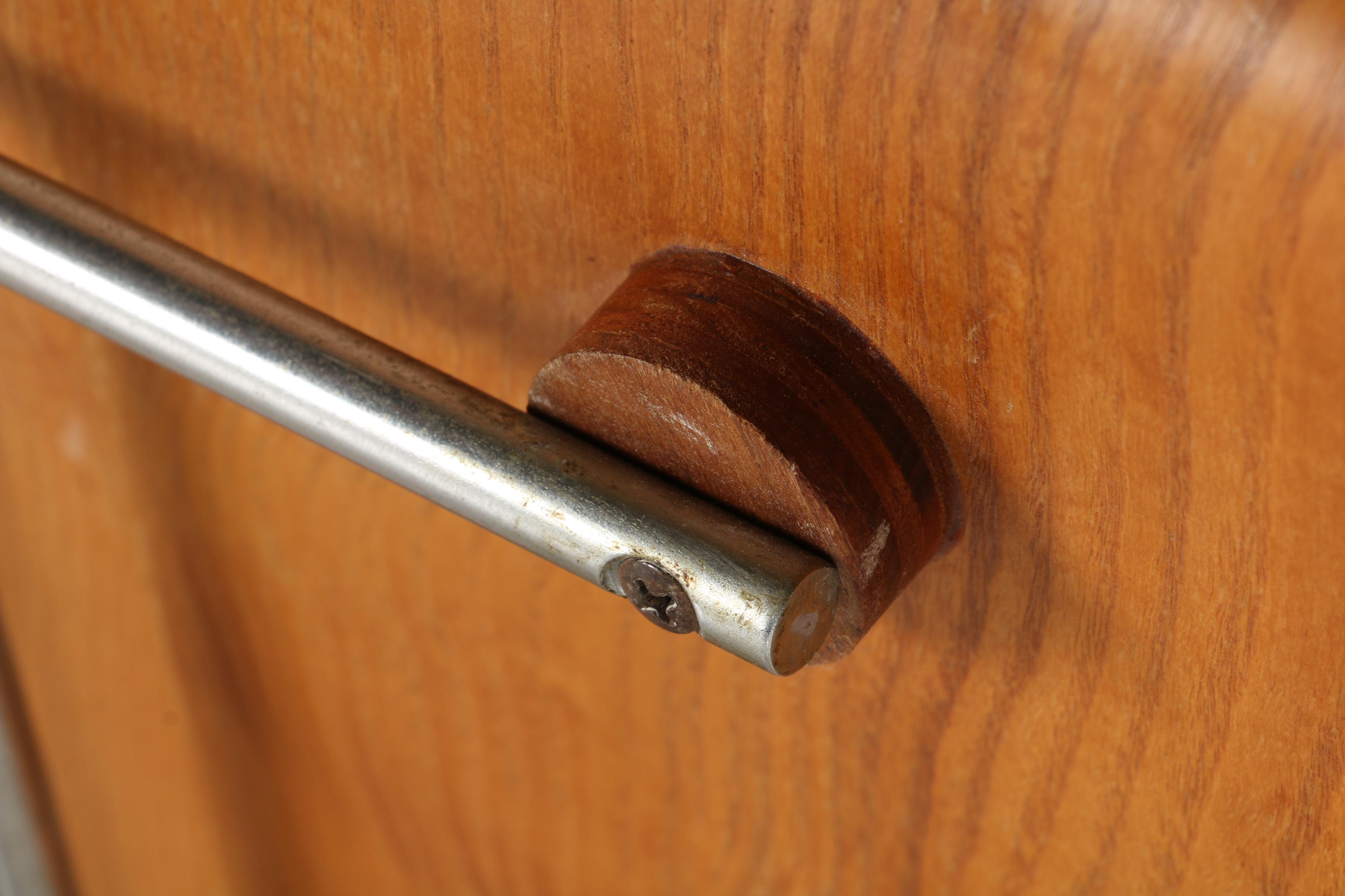 Mid Century Modern "4950" Bentwood Tray Tables by George Nelson for Herman Miller With Invoice