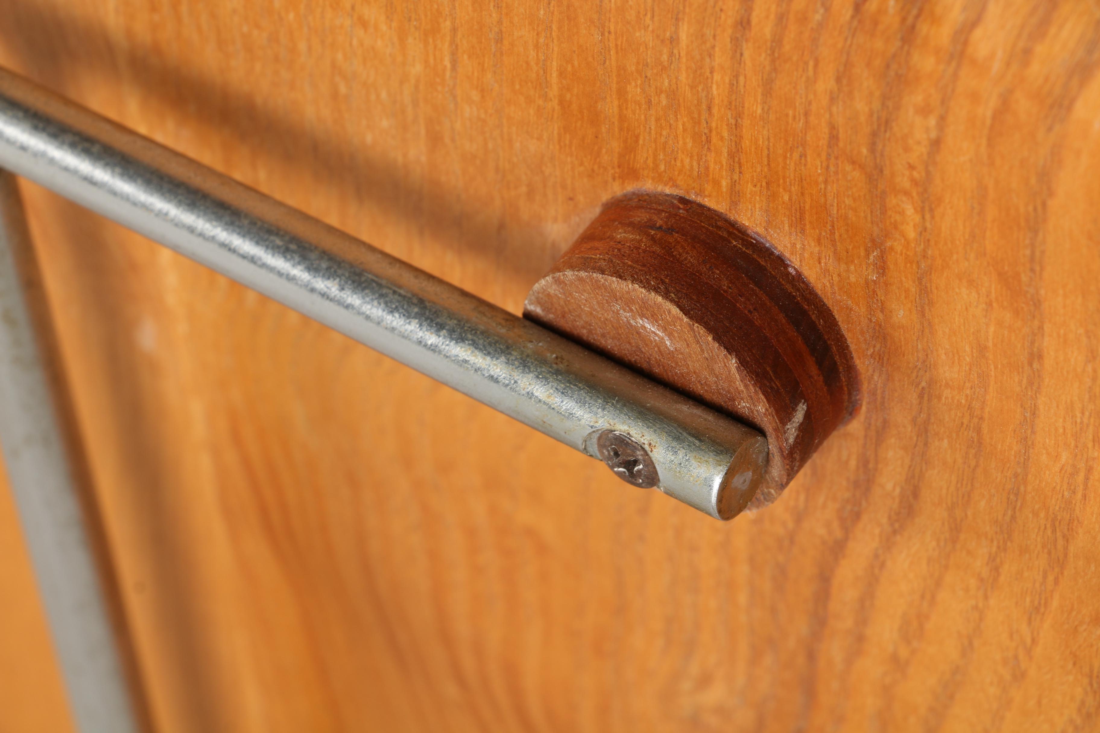 Mid Century Modern "4950" Bentwood Tray Tables by George Nelson for Herman Miller With Invoice