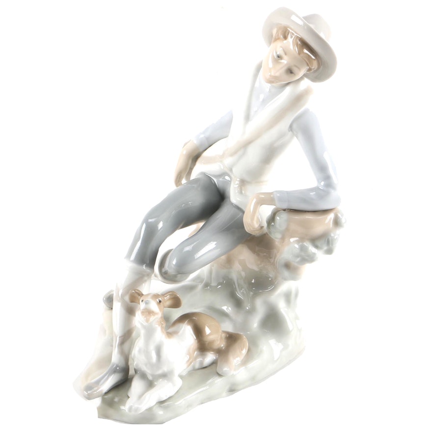 Lladró "Shepherd" Porcelain Figurine