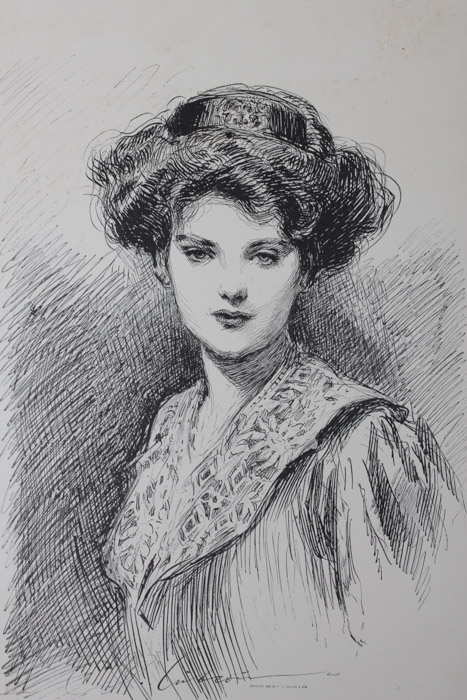 1909 "Twelve New Gibson Girls-Hitherto Unpublished" Portfolio