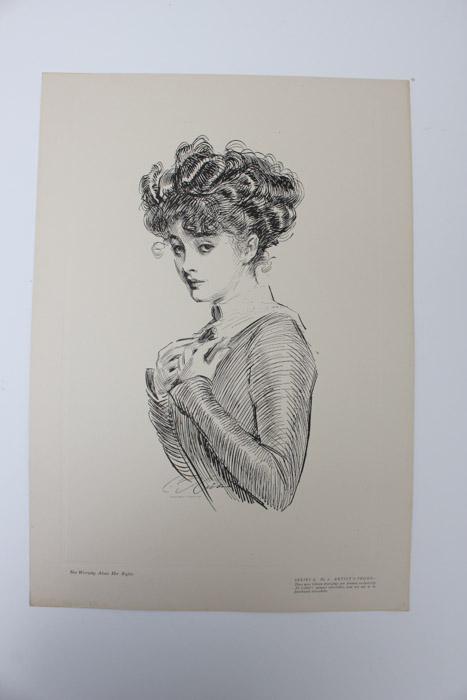 1909 "Twelve New Gibson Girls-Hitherto Unpublished" Portfolio