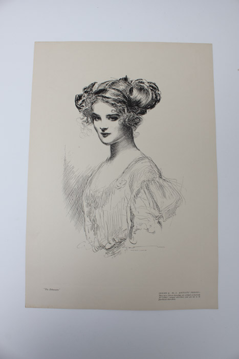 1909 "Twelve New Gibson Girls-Hitherto Unpublished" Portfolio