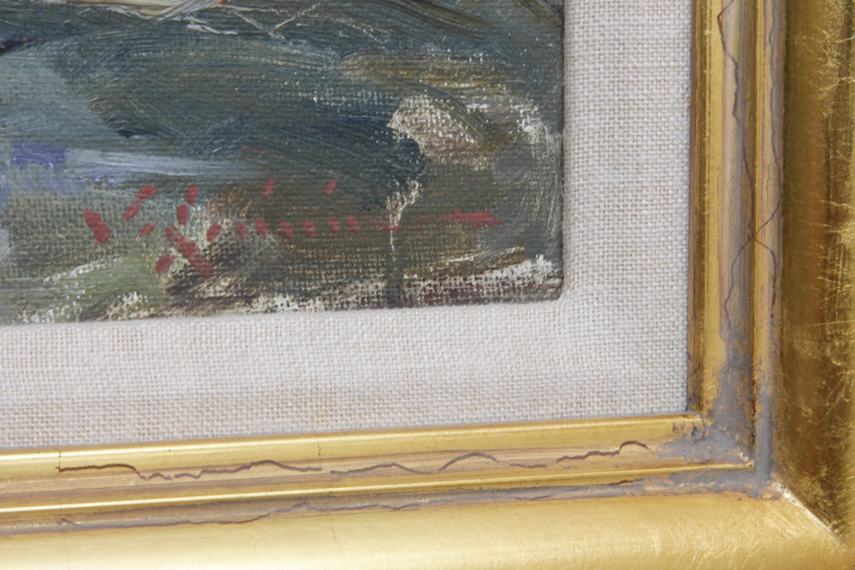 John O. Encinias Original Oil Painting "Rio Chiquito"