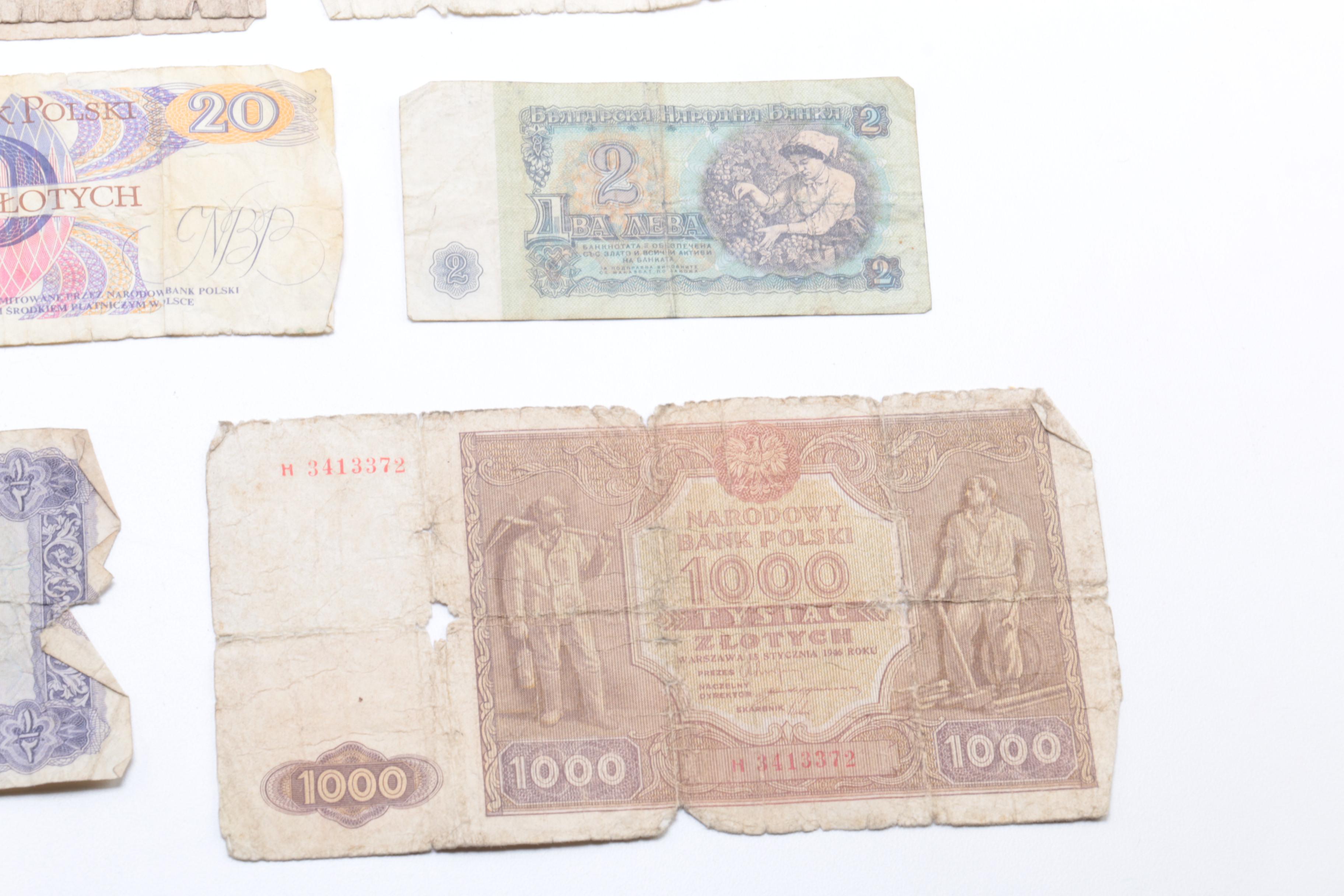 1904 "Hurlbut's Story of the Bible" and International Paper Currency